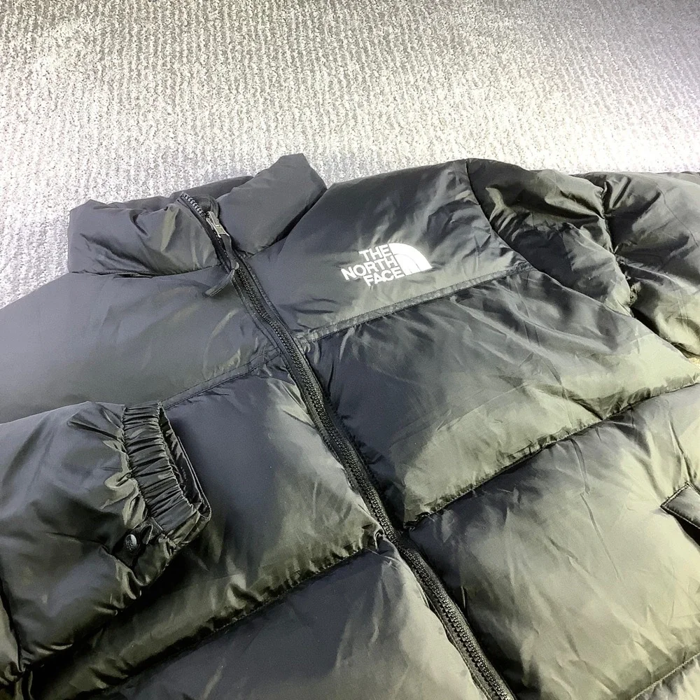 The North Face 1996 Retro Nuptse Jacket Mens Black 700 Down Puffer Size M NWT